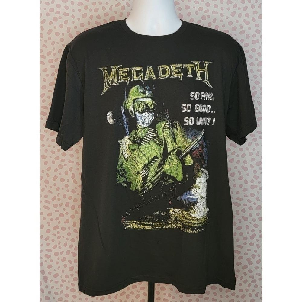 Megadeth Explosion Thrash Metal Band Fan Graphic T-Shirt